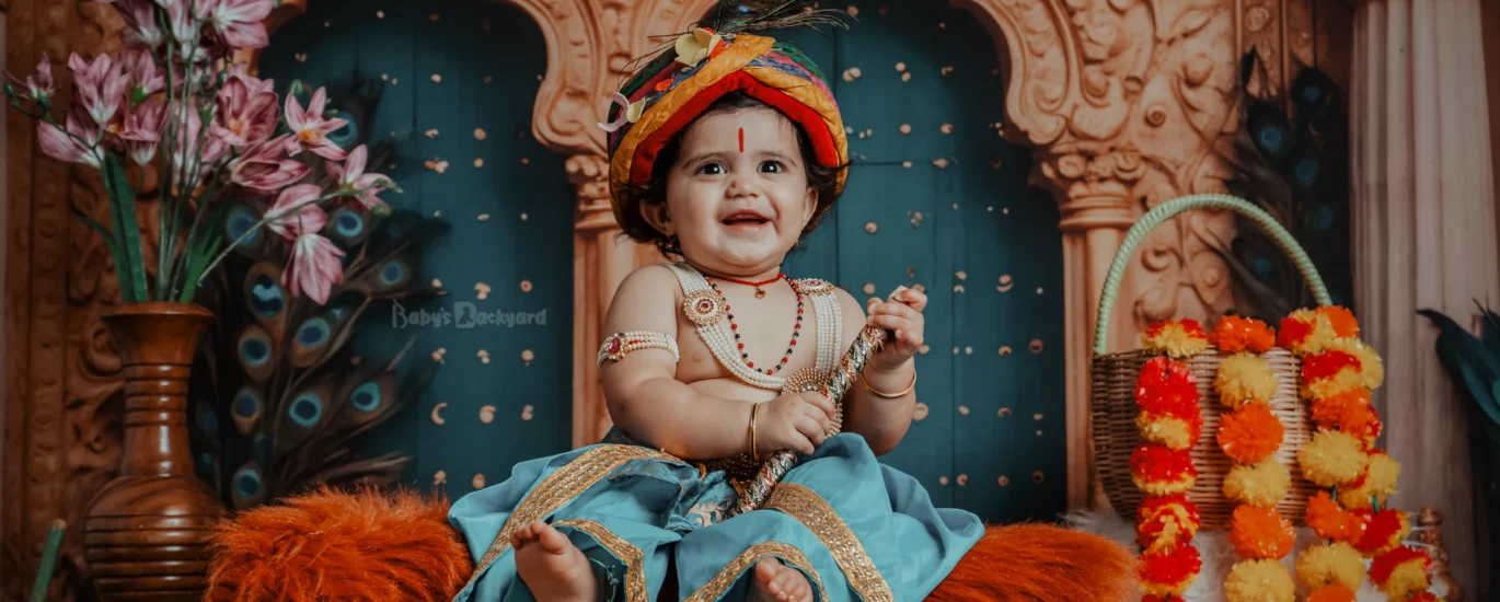 Krishna Janmashtami baby photoshoot, Krishna Janmashtami photoshoot, Krishna photoshoot